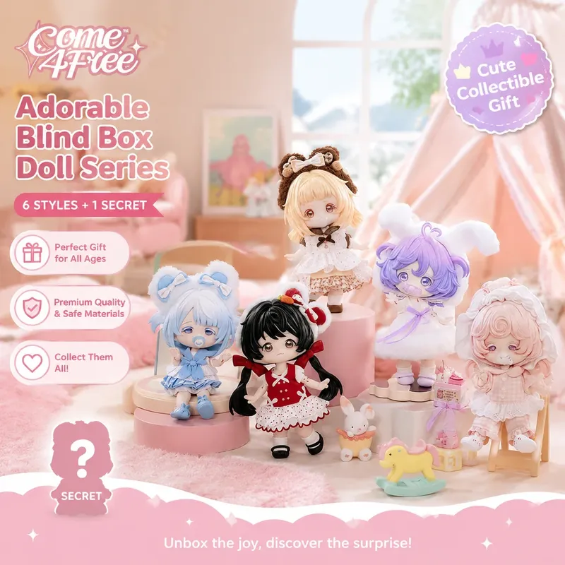 Collectible & Vintage Dolls For Wedding - Come4free Blind Box Series Bjd Doll