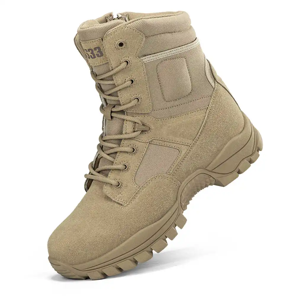 Vintage And Collectible Stores - Nonslip Genuine Leather Hiking Boots Designer