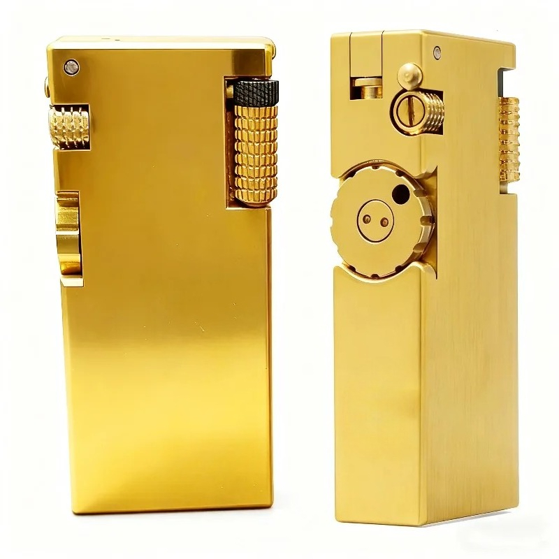 Vintage Collectible Lighters - Handmade Brass Trench Fuel Oil Lighter