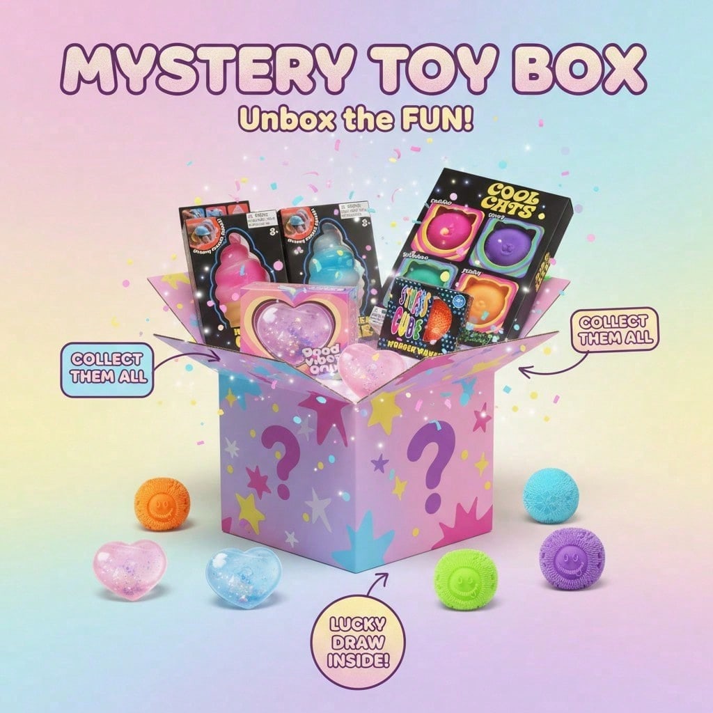 100+Pcs Sensory Squishy Blind  - Collectible & Vintage Dolls For Christmas recension och pris