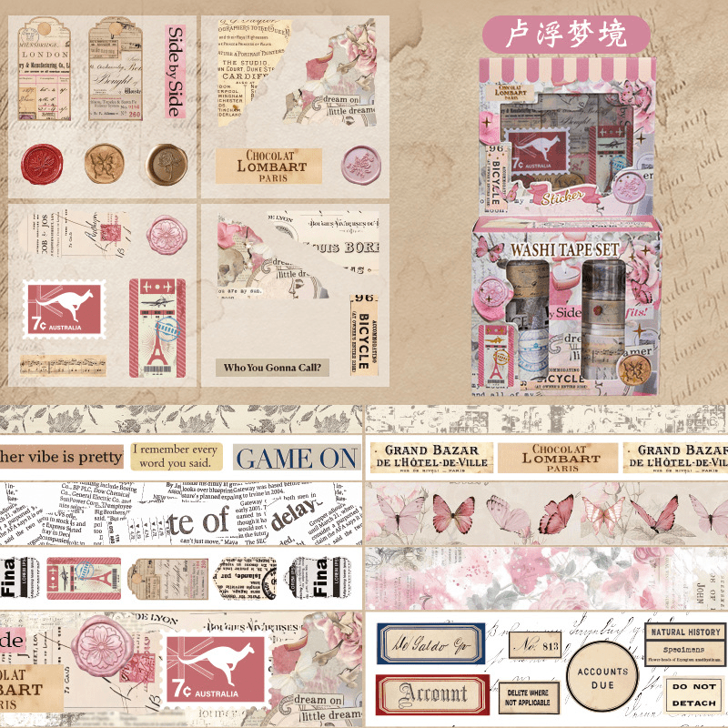 Vintage Butterfly Stamp Washi  - Vintage Collectible Stamps recension och pris