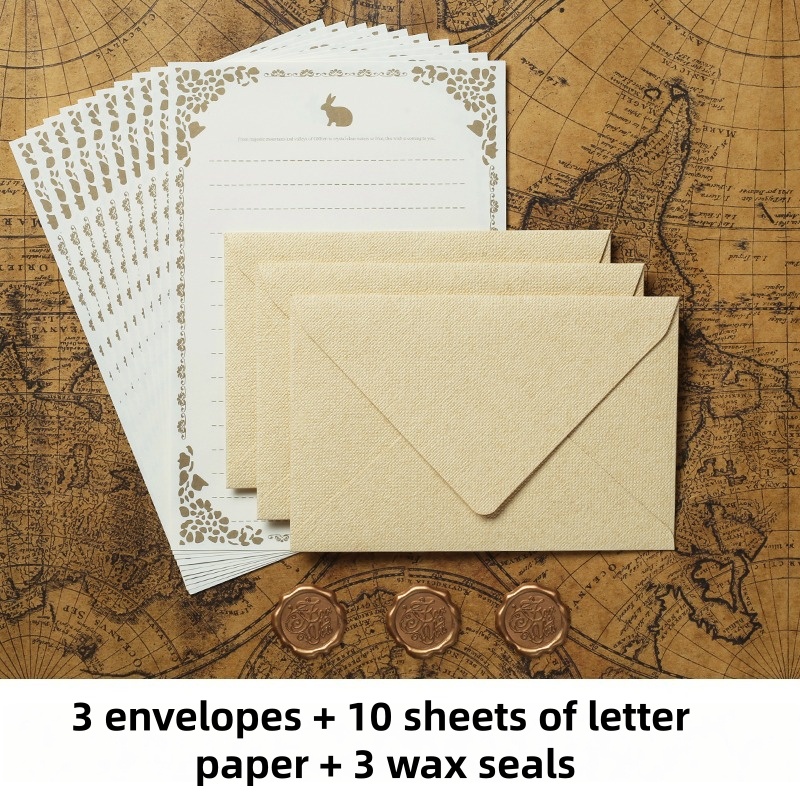 16PCS Vintage Linen Envelopes  - Vintage Collectible Stamps recension och pris