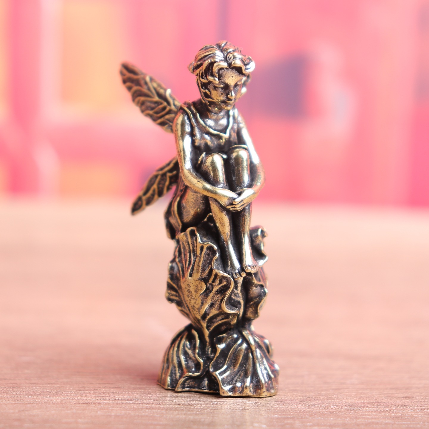 Vintage Brass Fairy Figurine F - Vintage Fairy Figurines Collectible recension och pris