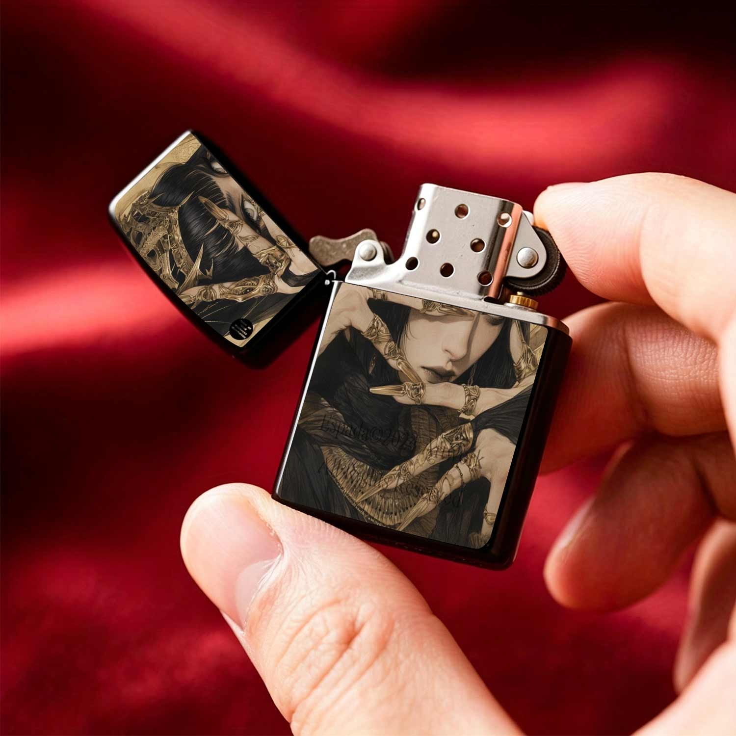 Vintage DarkFlip-top Windproof - Vintage Collectible Lighters recension och pris
