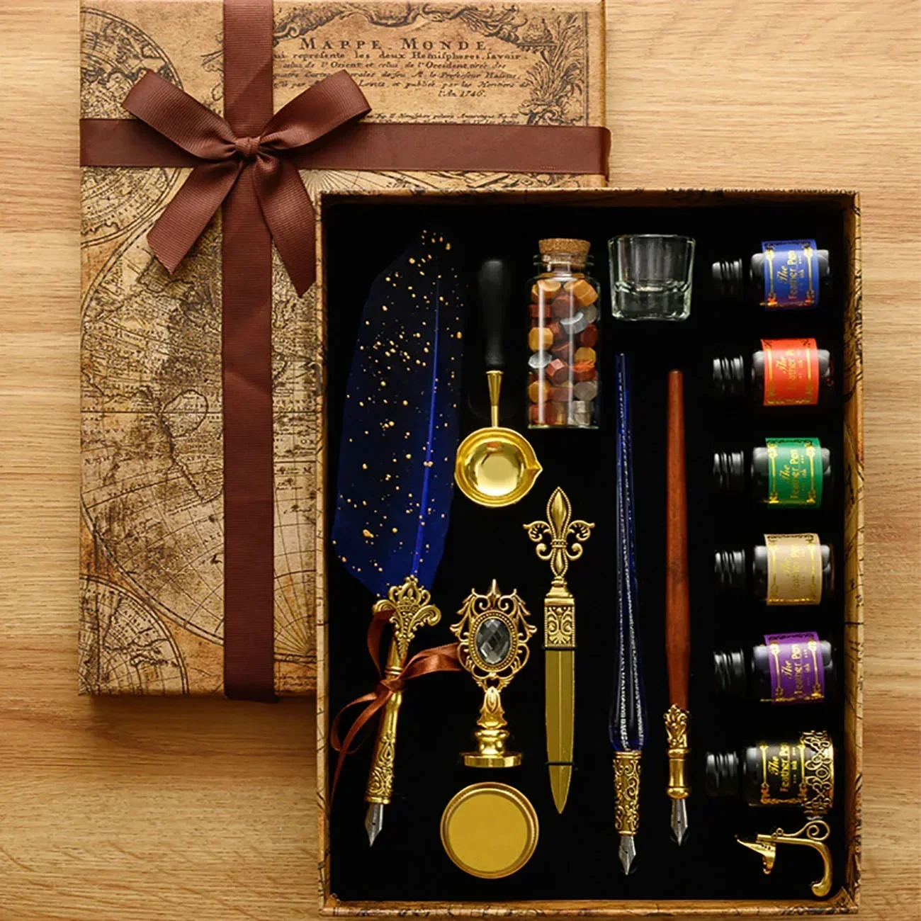 Classic Calligraphy Feather Pe - Vintage Collectible Stamps recension och pris
