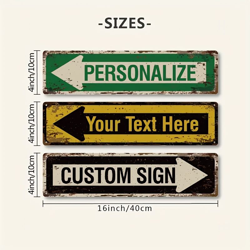 1PC Vintage Metal Tin Sign Str - Vintage Collectible Plates recension och pris