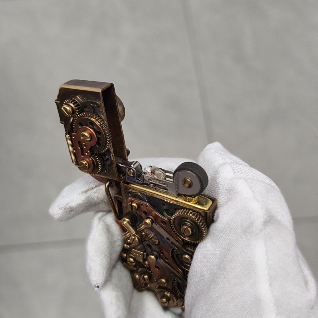 Vintage Handmade Brass Steampu - Vintage Collectible Lighters recension och pris