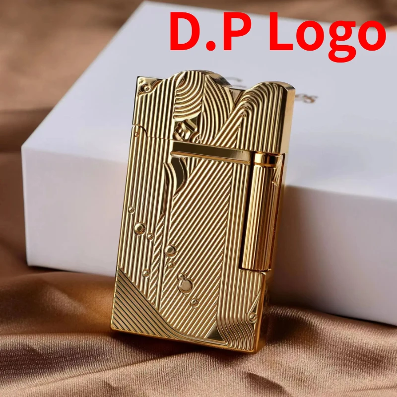 Gold Sleep Mermaid Pattern Vin - Vintage Collectible Lighters recension och pris