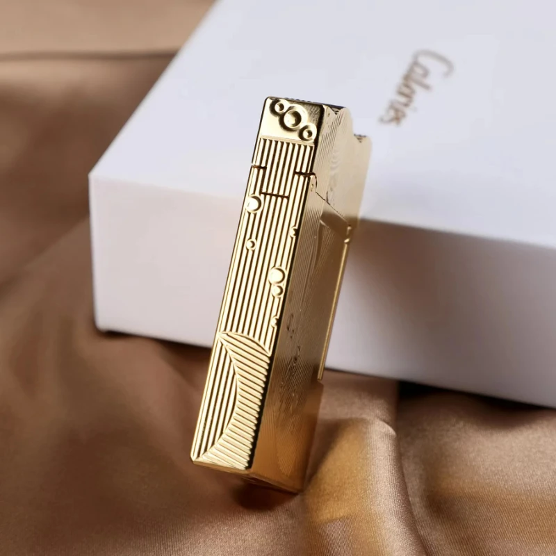 Gold Sleep Mermaid Pattern Vin - Vintage Collectible Lighters recension och pris