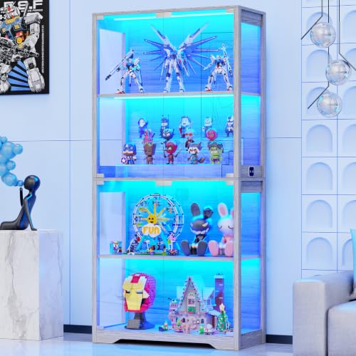 Display Cabinet with Glass Doo - Collectible & Vintage Dolls For Wedding recension och pris