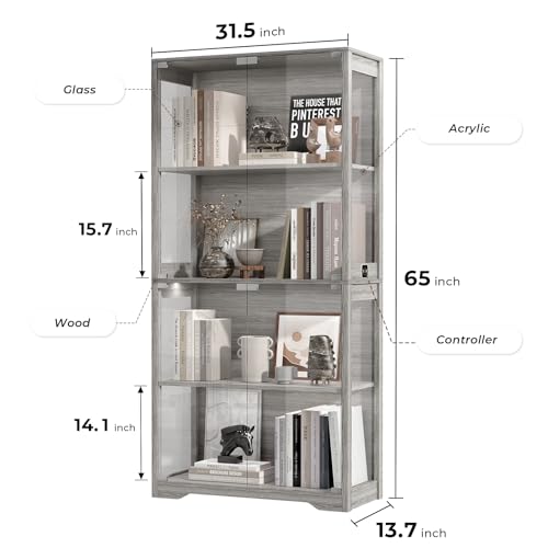 Display Cabinet with Glass Doo - Collectible & Vintage Dolls For Wedding recension och pris