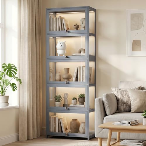 Display Cabinet, 5-Tier Displa - Collectible & Vintage Dolls For Wedding recension och pris