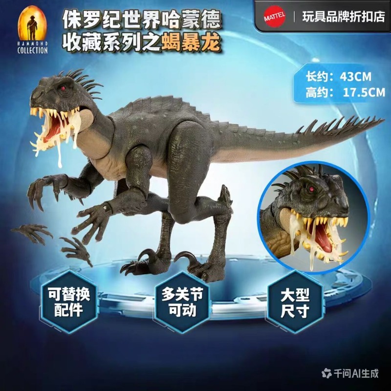 Original MATTEL Jurassic World - Mattel Collectible & Vintage Dolls recension och pris