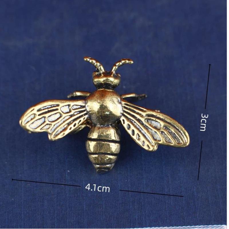 Brass Mini Insect Figurines Vi - Vintage Fairy Figurines Collectible recension och pris