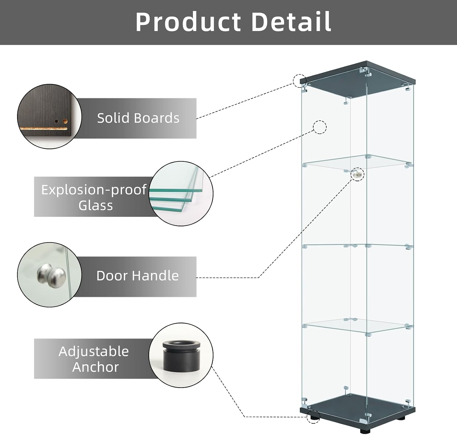 Glass Display Cabinet With Loc - Collectible & Vintage Dolls For Wedding recension och pris