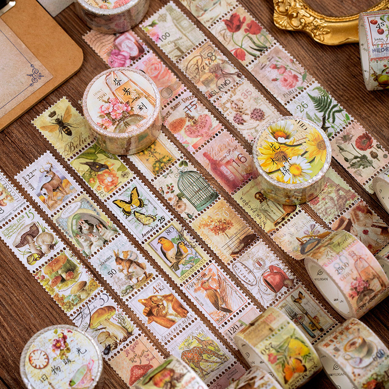 1pcs/1lot Decorative Adhesive  - Vintage Collectible Stamps recension och pris