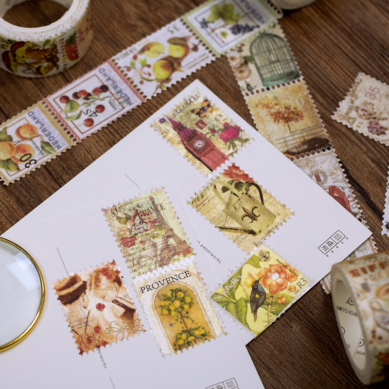 1pcs/1lot Decorative Adhesive  - Vintage Collectible Stamps recension och pris