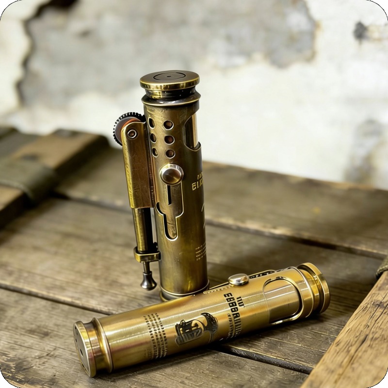 Unusual Alien Trench Handmade  - Vintage Collectible Lighters recension och pris