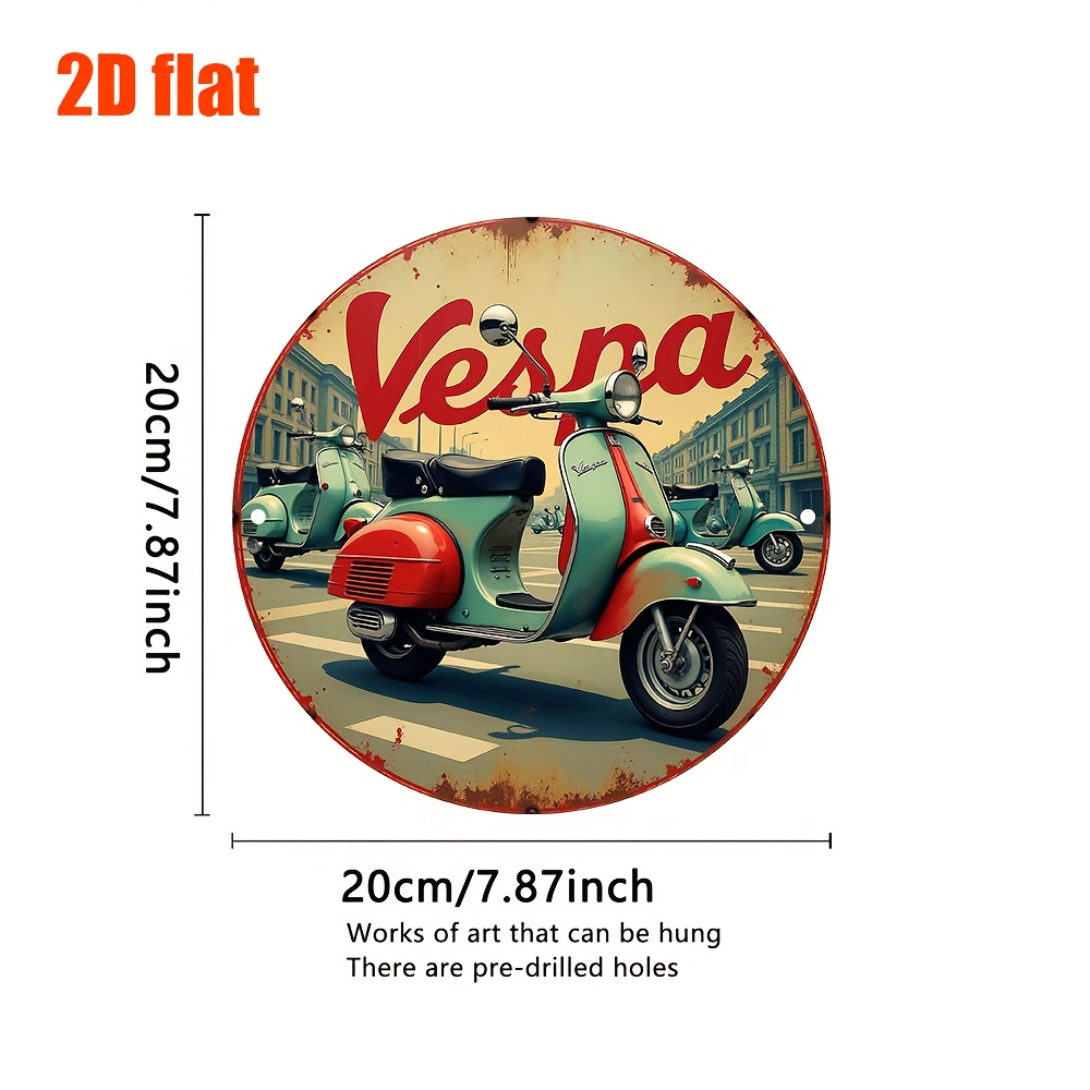 2D Flat, 2D Flat Retro Vesna S - Vintage Collectible Plates recension och pris