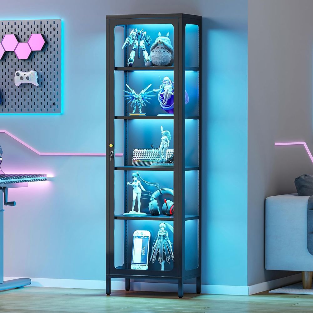 69 Glass Display Cabinet with  - Collectible & Vintage Dolls For Wedding recension och pris