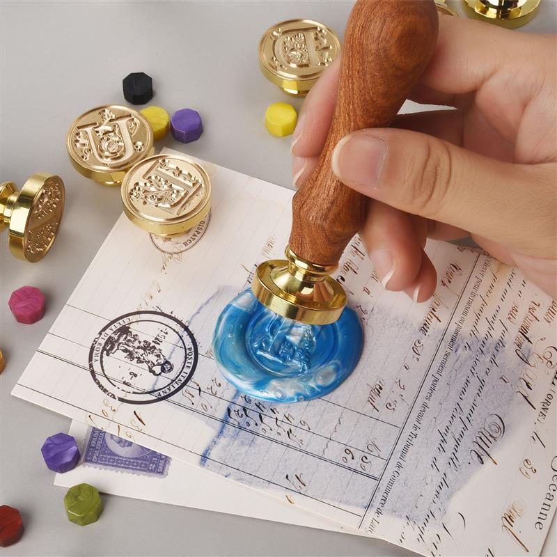 A-Z Vintage Sealed Wax Stamp H - Vintage Collectible Stamps recension och pris