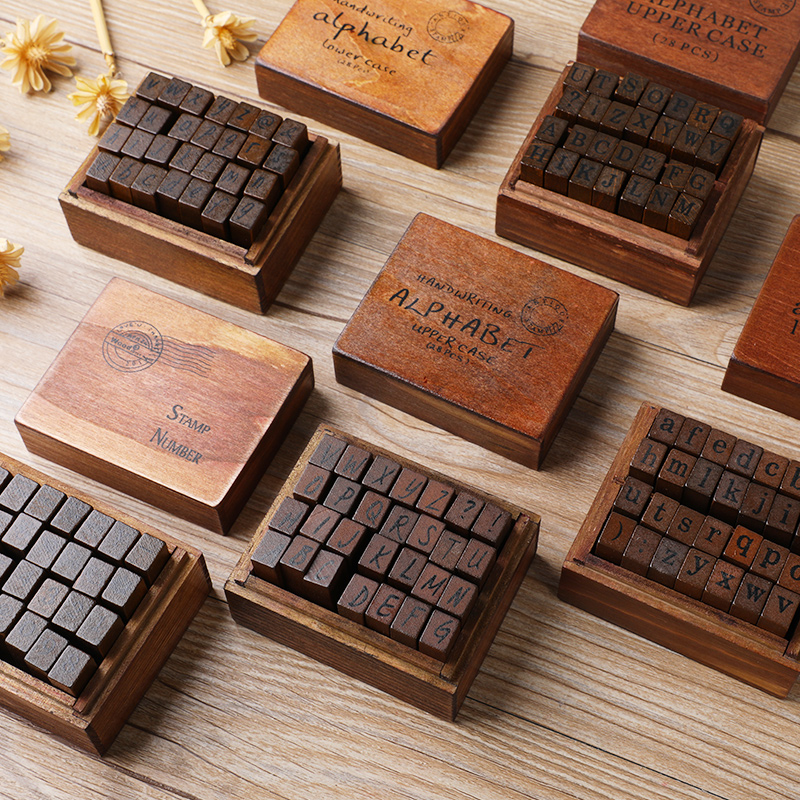 Journal Go 28pcs Alphabet Numb - Vintage Collectible Stamps recension och pris
