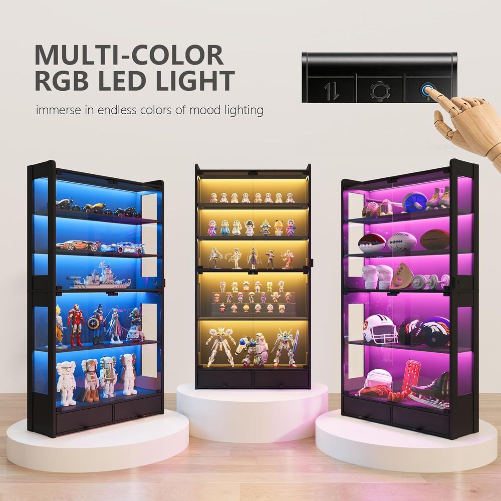 69 Tall Black LED Lighted 5-Ti - Collectible & Vintage Dolls For Wedding recension och pris